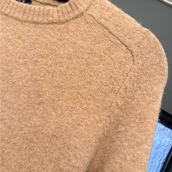 J. Crew Men's Camel Crewneck Sweater From The Extra Soft Collection-Size M - Picture 7 of 12